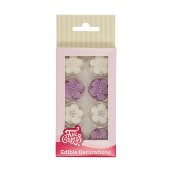Sugar Decoration - Blossom Mix Purple